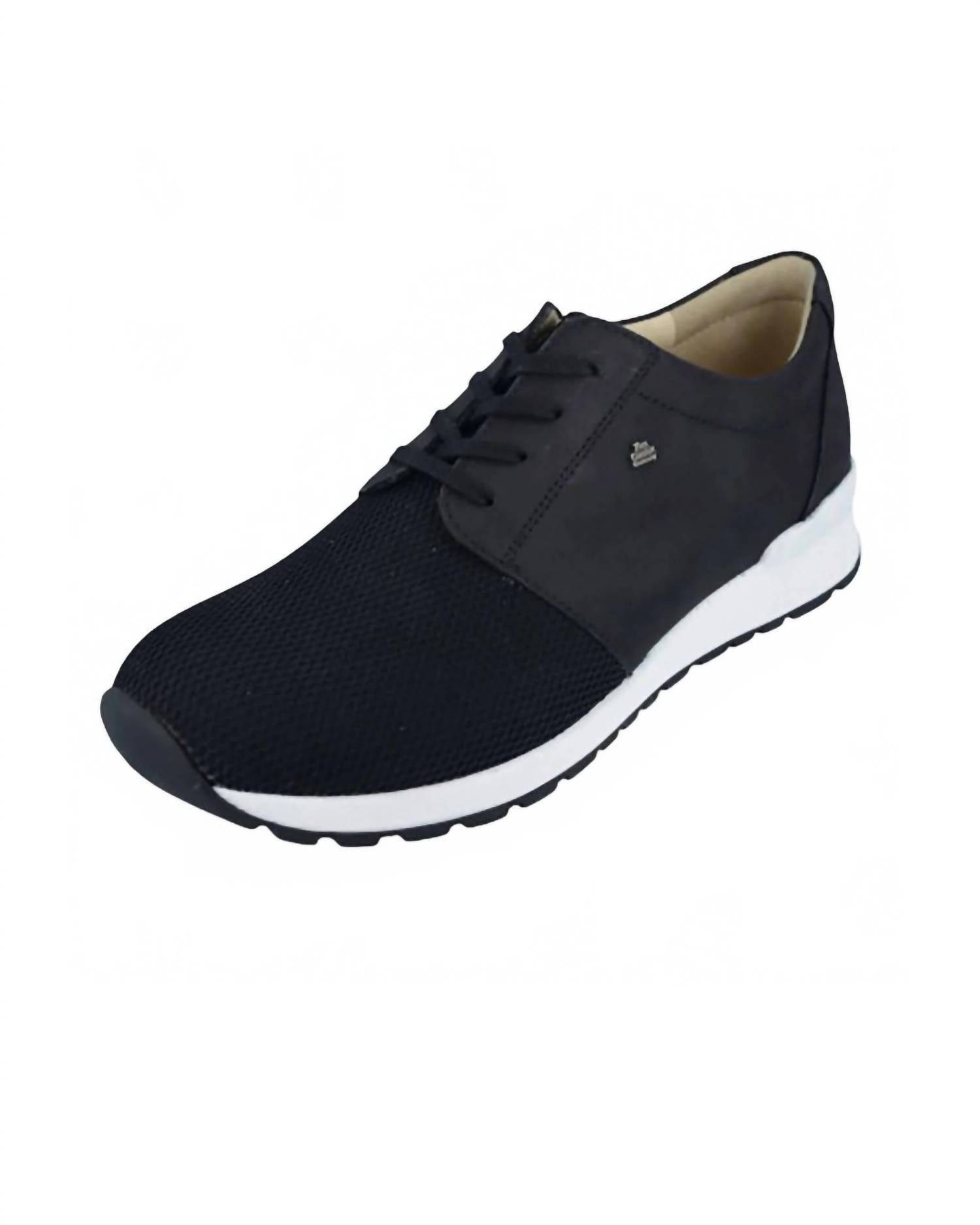 Finn Comfort Men's Paisley Sneaker in schwarz black sensualstretch buggy 1 - men's sneaker