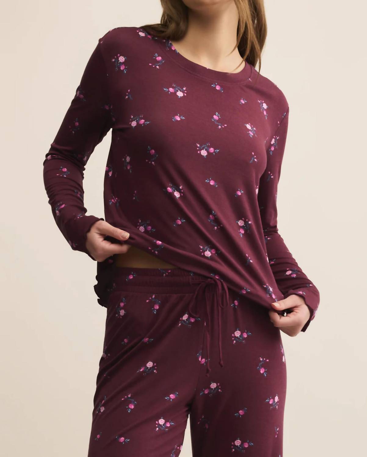 Z Supply - Bella Ditsy Long Sleeve Top