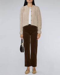 Frame - Plush Ribbed Cardigan