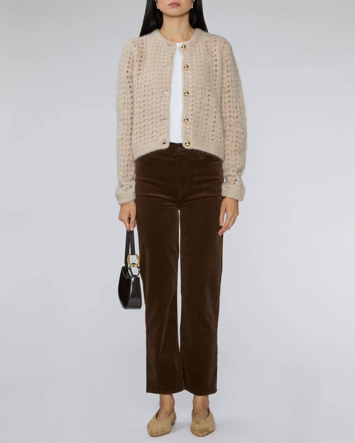 Frame - Plush Ribbed Cardigan