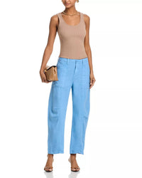 L'Agence - Cody Linen High Rise Rodeo Pants