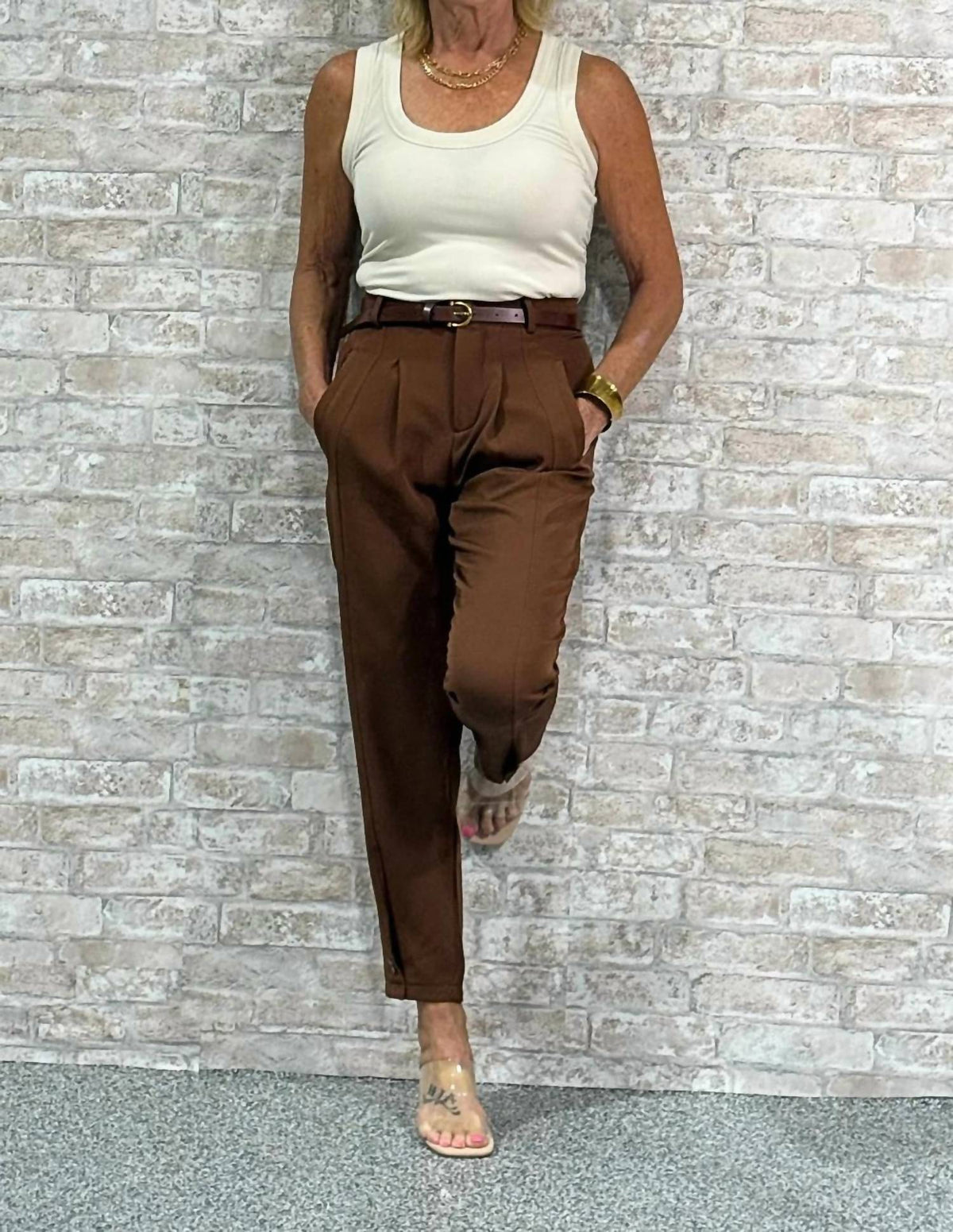 Hiddenbrand - The Clarity Belted Trousers