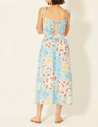 Bila77 - Sunshine Cherry Maxi Dress