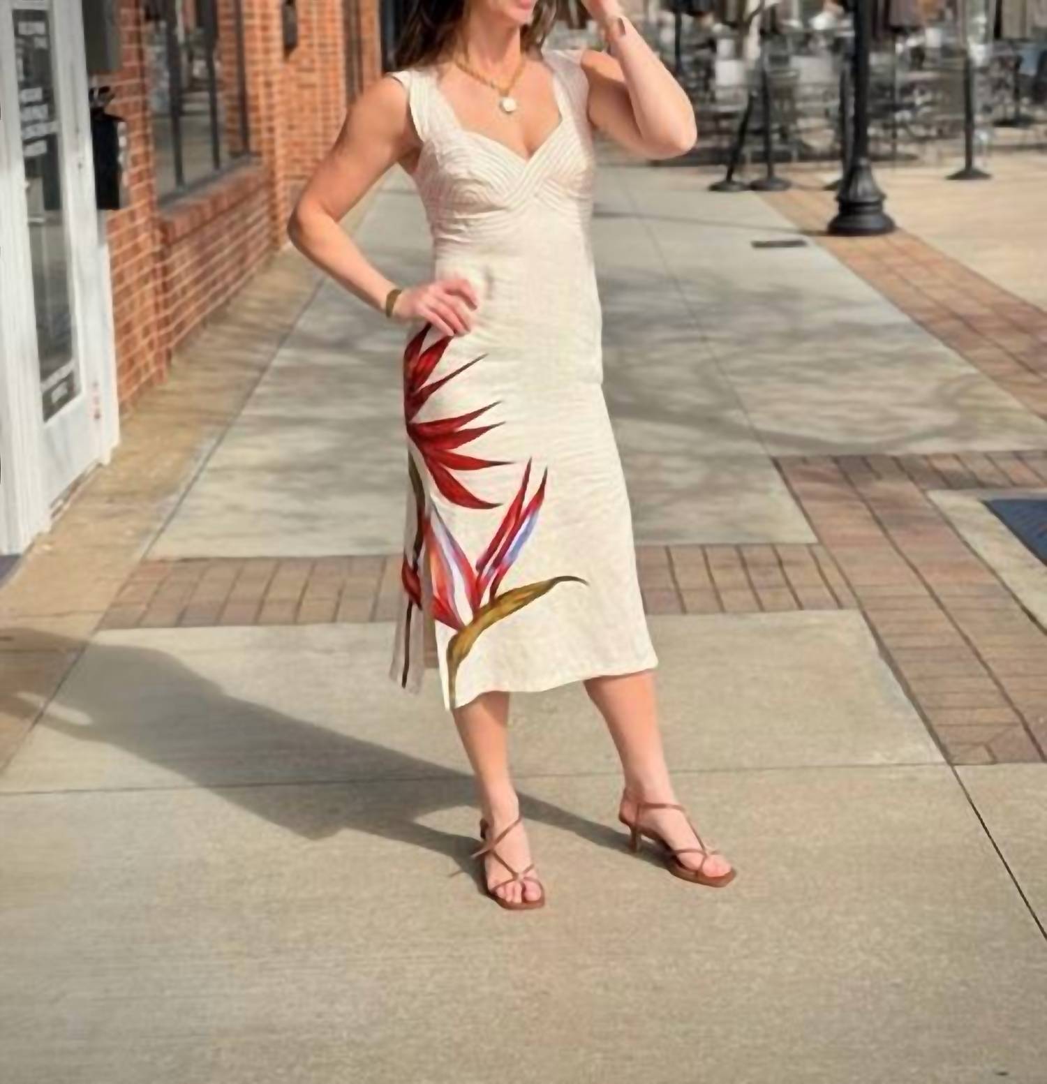 Farm Rio - Strelitzia Midi Dress
