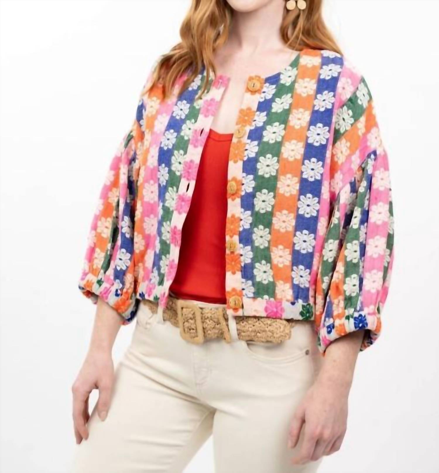 Ivy Jane - Rainbow Daisy Jacket