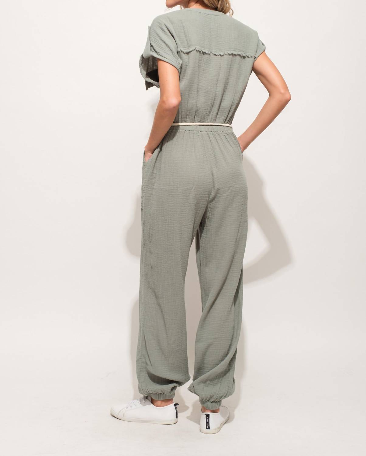 And The Why - One More Time Utility Jumpsuit
