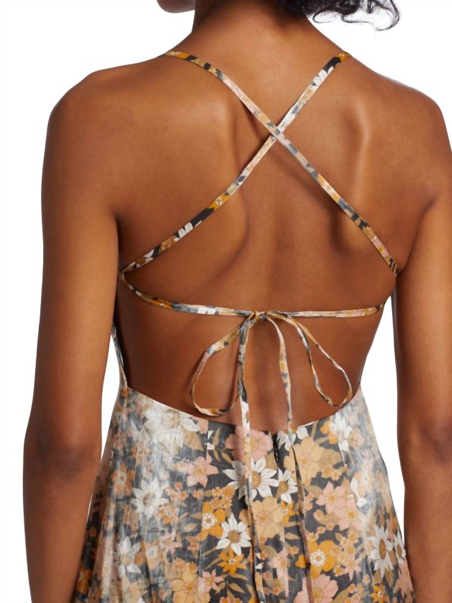 Rumer - Paloma Floral Ruched Mini Dress