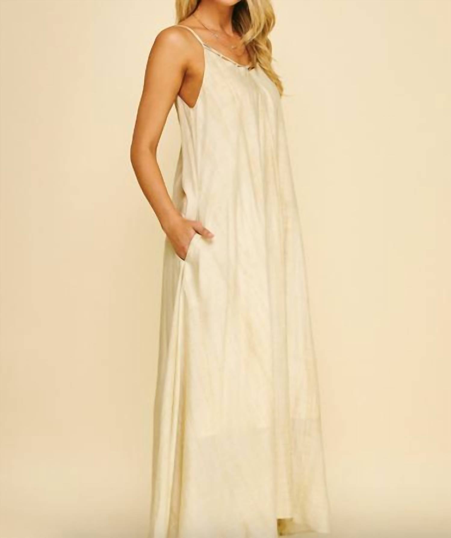 Pinch - Textured Woven Maxi Dress