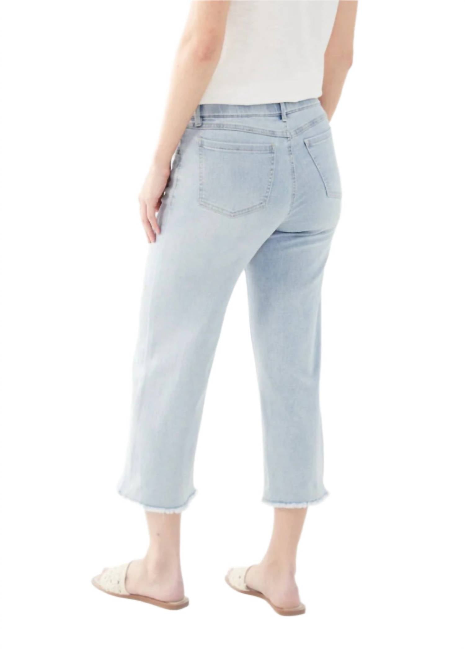 Fdj - Wide Crop Jeans