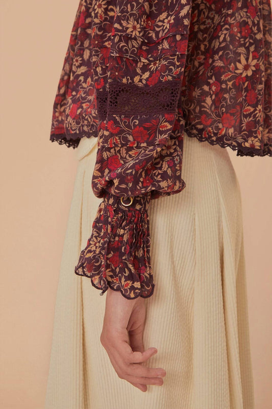 Farm Rio - Chelsea Garden Long Sleeve Blouse