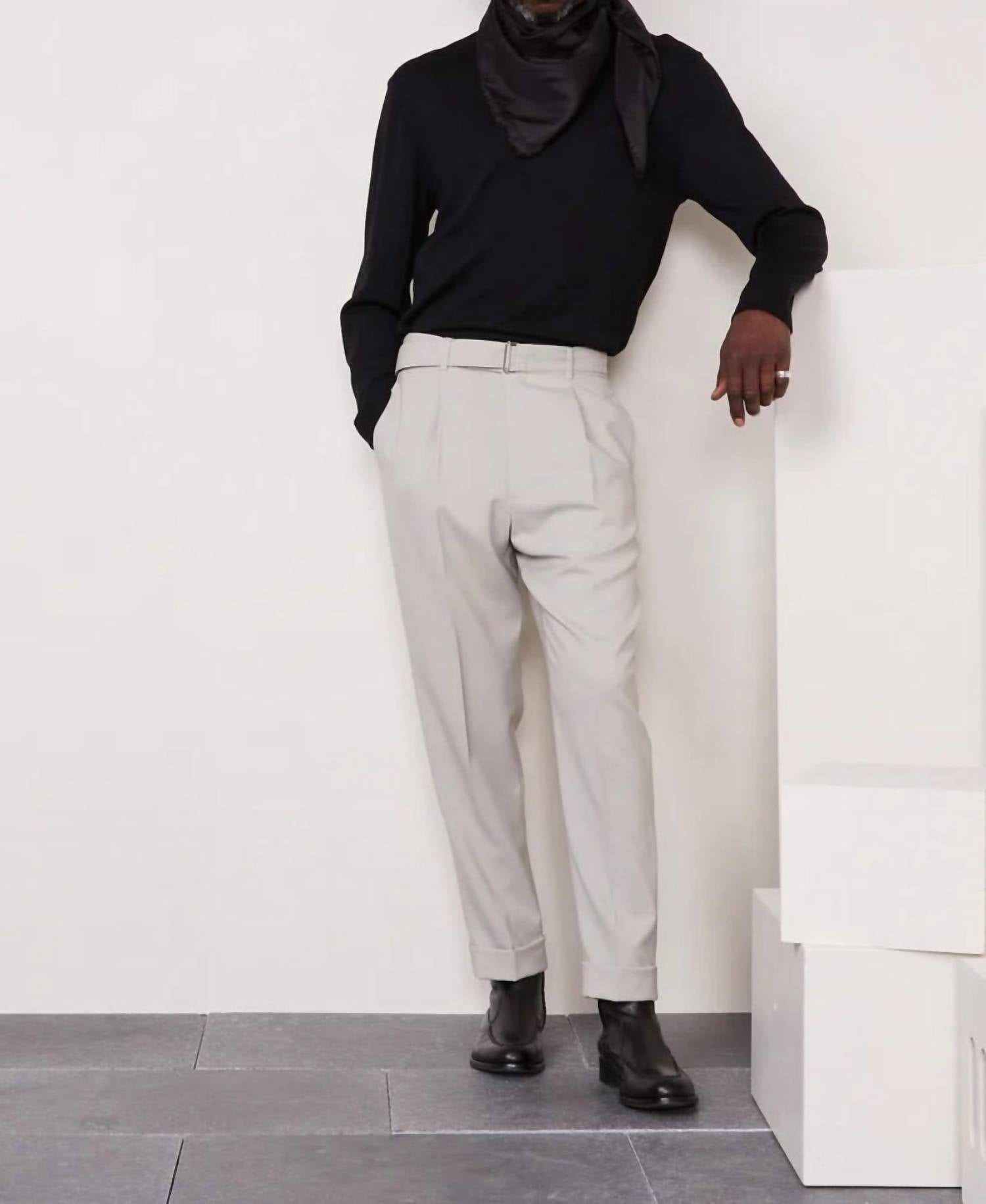 Officine Générale - Hugo Cropped One-Ply Pants