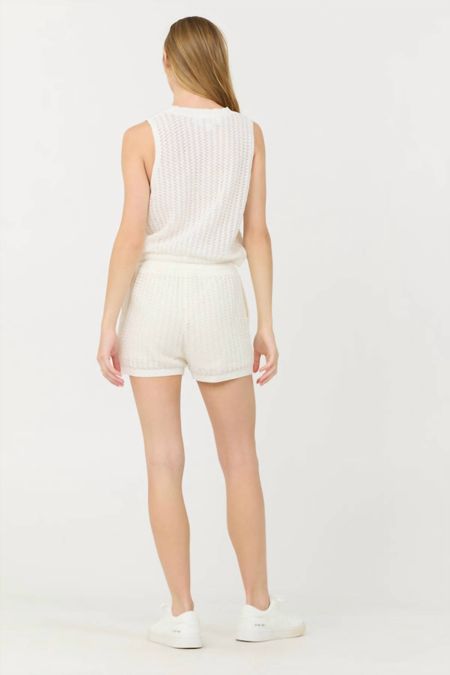 Vintage Havana - Crochet Pocket Shorts