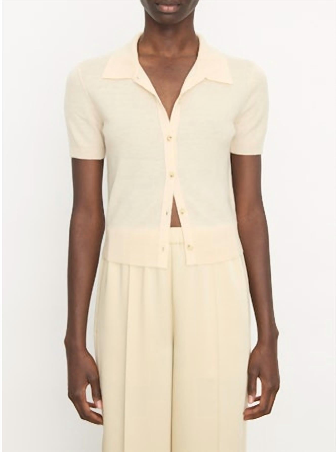 Vince - Collared Button Up Sweater