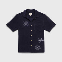 Surfside Supply - Men's Mariner Saltwater Terry Camp Collar Shirt
