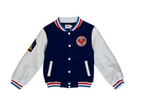 Lola + The Boys Boy's Superman Bomber Jacket in navy - item
