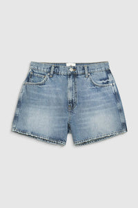 ANINE BING Dalton Short in pacific blue - women's shorts - alternate view