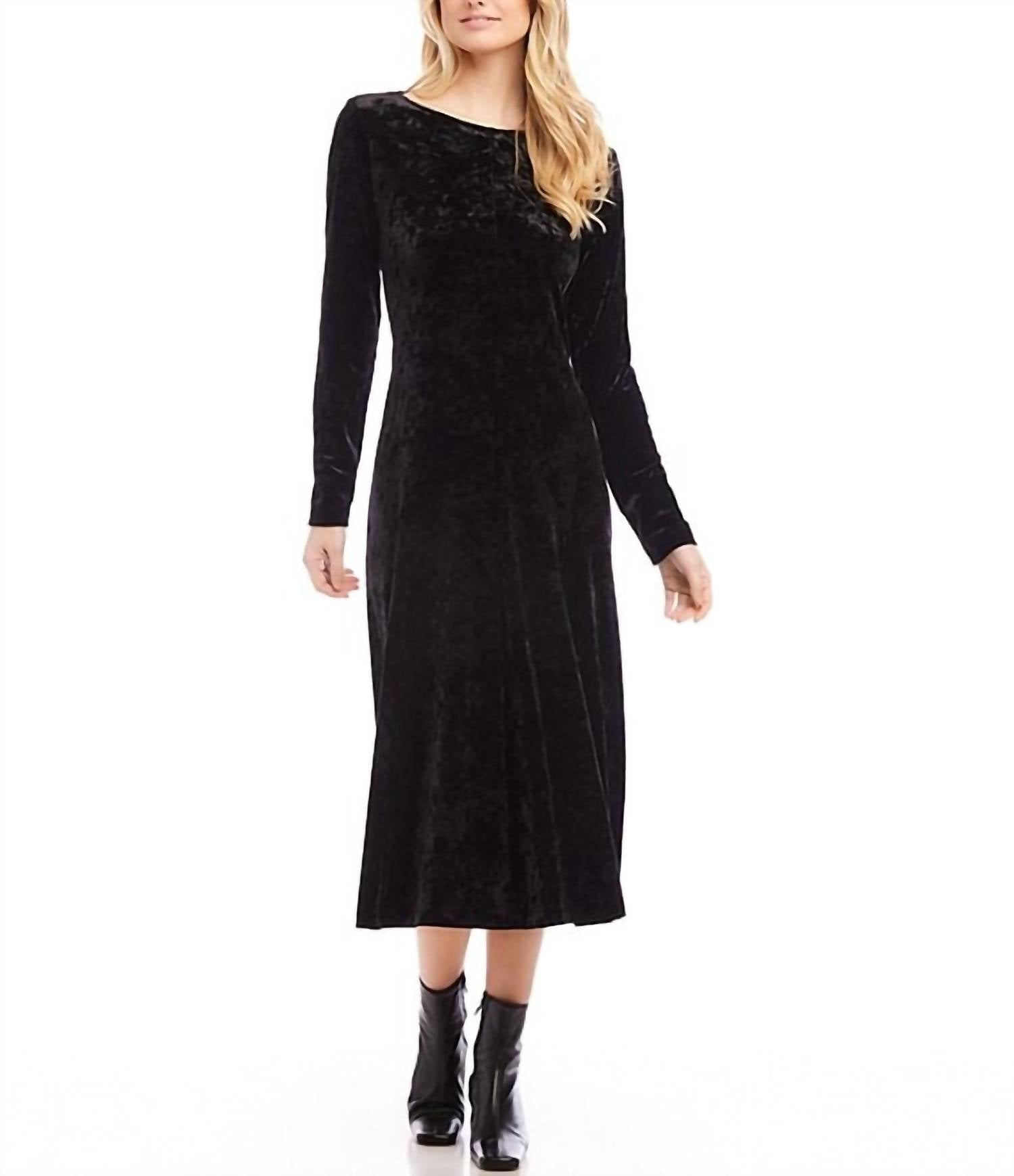 Karen Kane - Kate Velvet Midi Dress