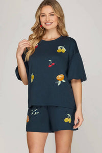 She + Sky - Tutti Frutti Lounge Set