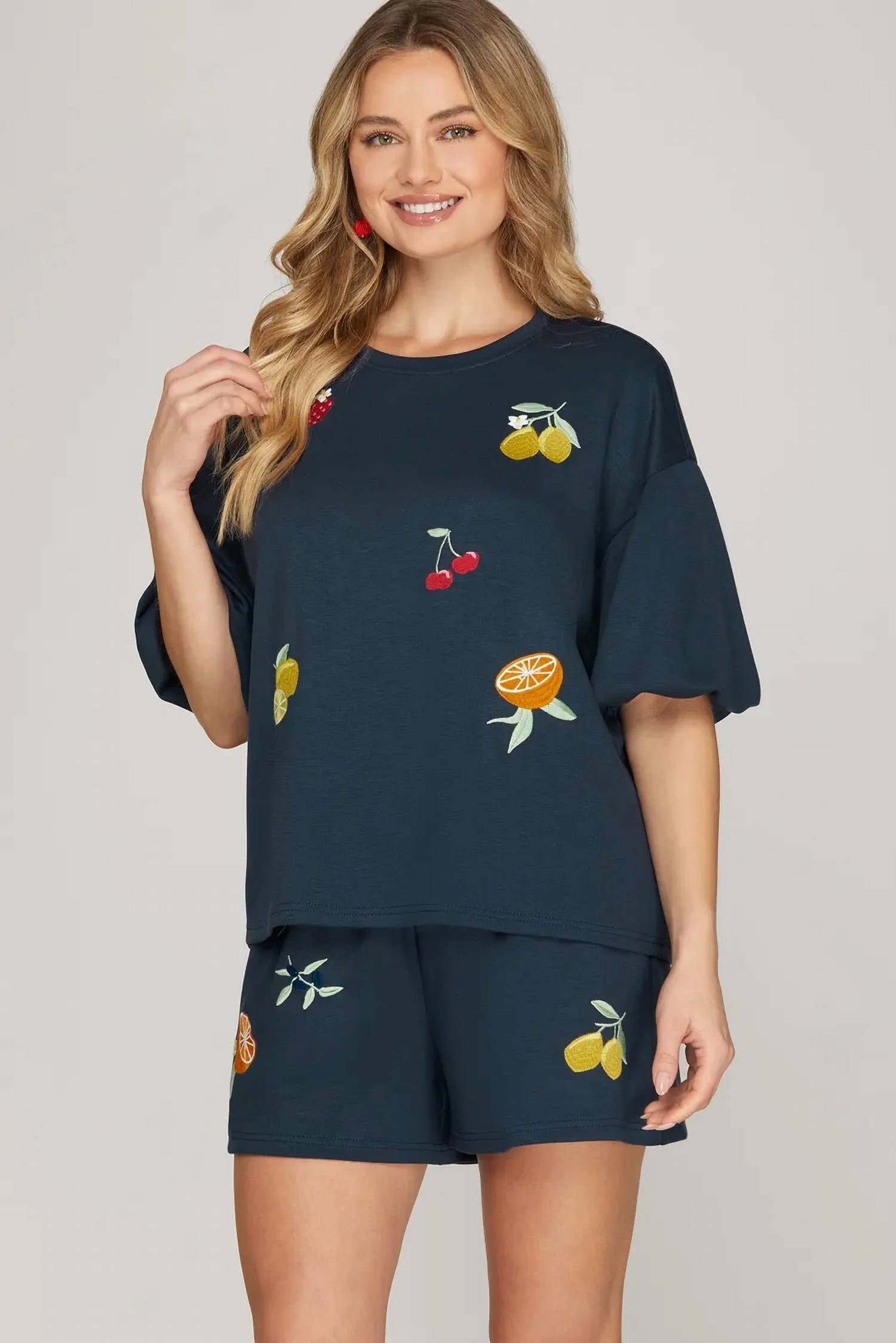 She + Sky - Tutti Frutti Lounge Set