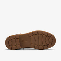 Clarks Women's Hearth Clara Boot in brown - women's shoe - detail view
