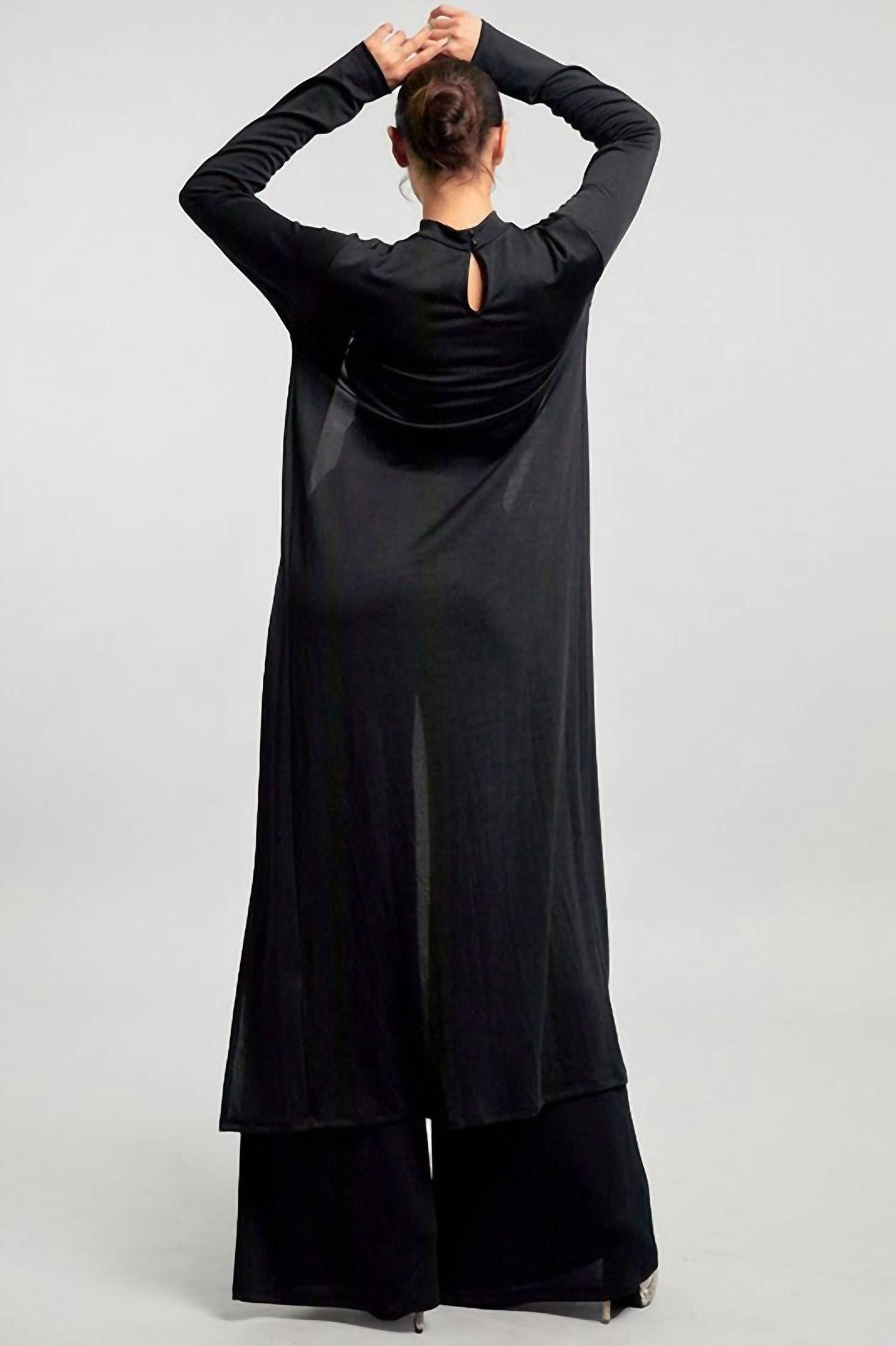 Celebrity Pink - Long Sleeve Cape Top with Bra and Pants Set