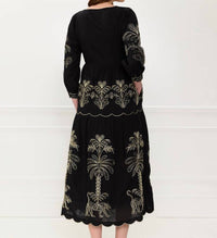 Pink City Prints - Laura Midi Dress