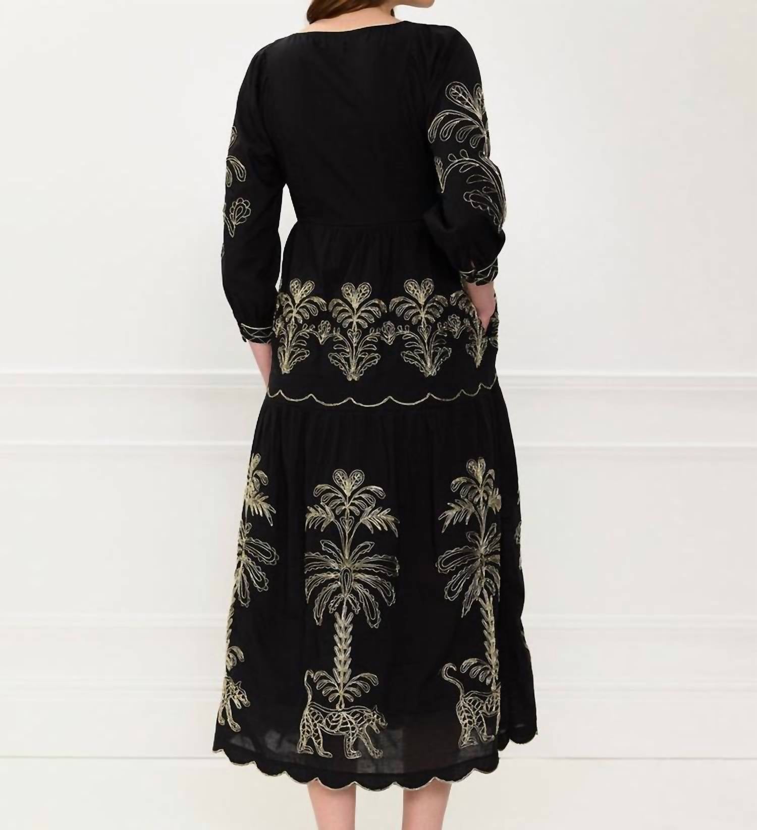 Pink City Prints - Laura Midi Dress