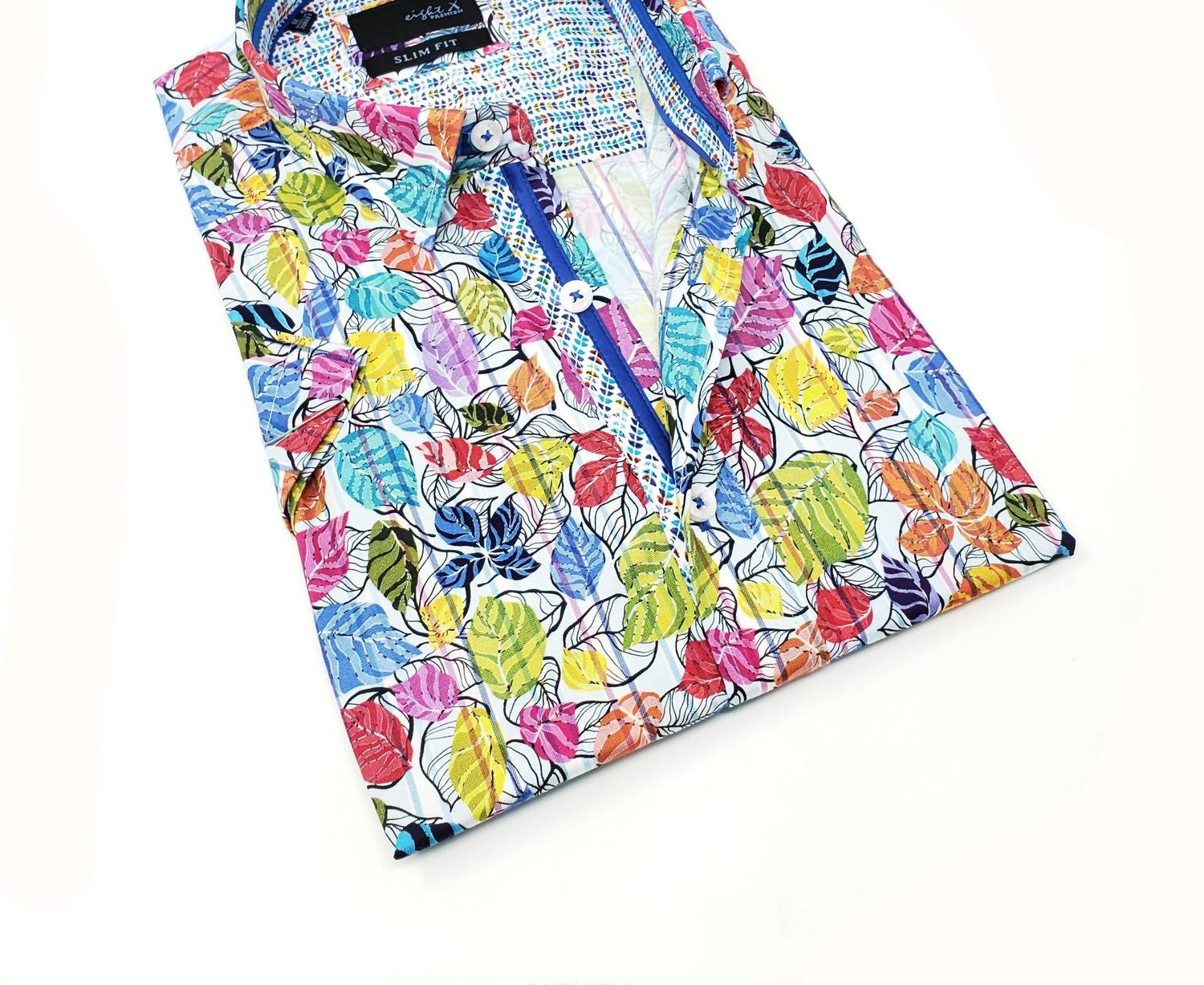 Eight X - Summer Flowers Short Sleeve Shirt