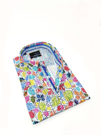 Eight X - Summer Flowers Short Sleeve Shirt