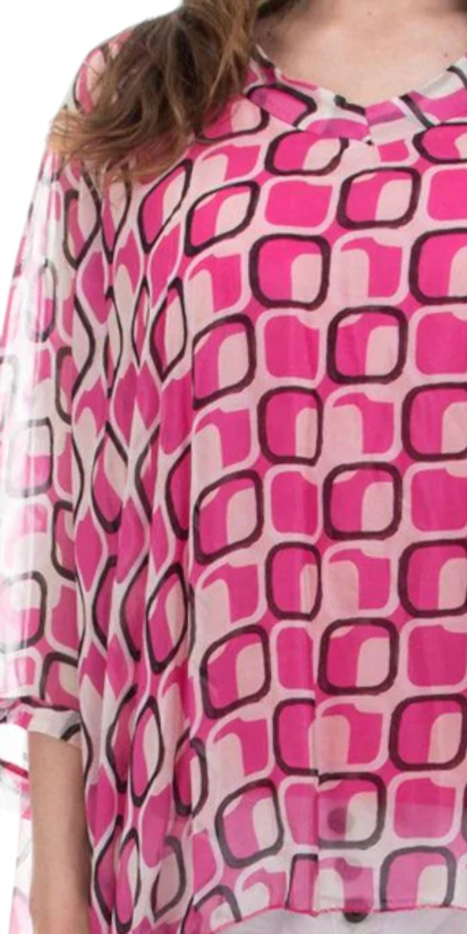 Gigi Moda - Seta Vee Gia Kaftan Blouse