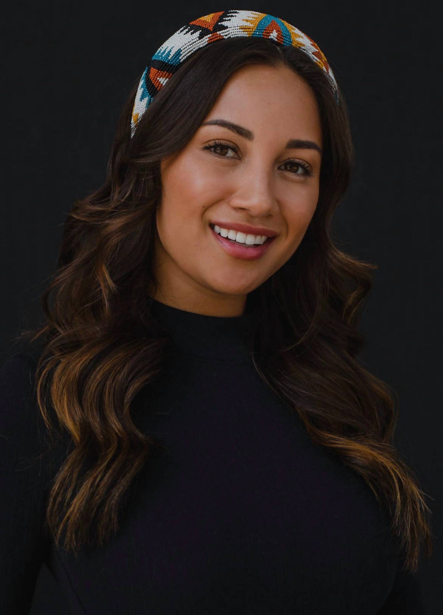 Panache Apparel - Aztec Beaded Headband