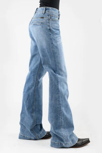 Stetson - Women's Fit Trouser Style Back Welt Pocket Jeans