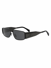 Celine - Men's Metal Triomphe Rectangular Sunglasses