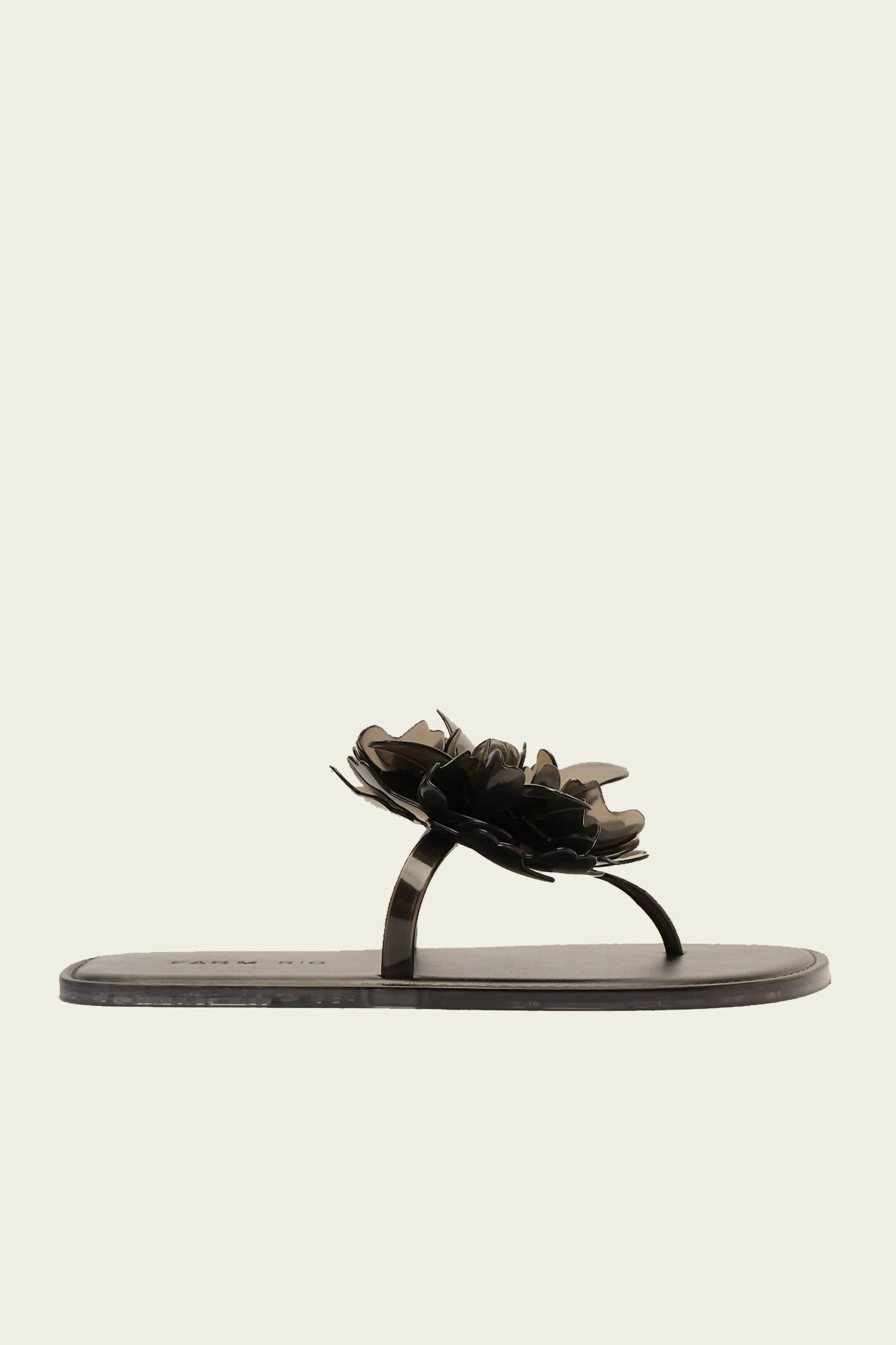 Farm Rio - Women's Flower Jelly Flat Sandals