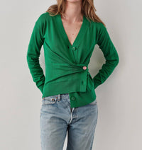 Cissa - V Neck Wrap Cardigan
