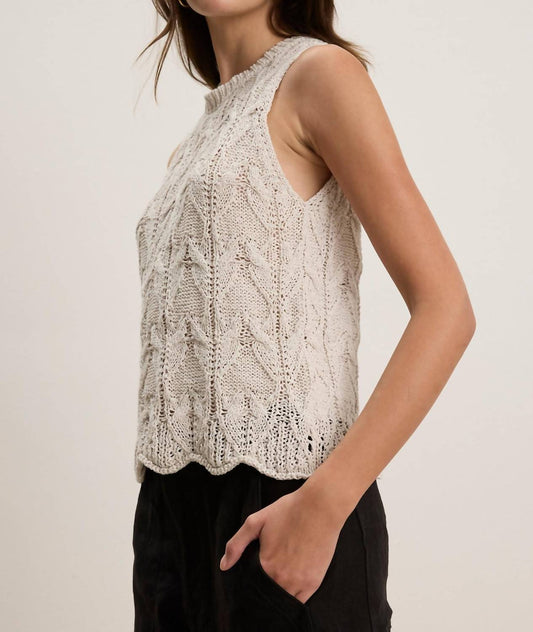 Velvet By Graham & Spencer - Maren Cotton Tape Tank