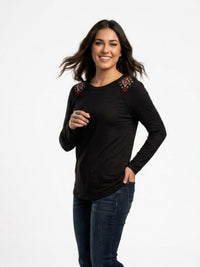 Roper - Lacy Long Sleeve Top