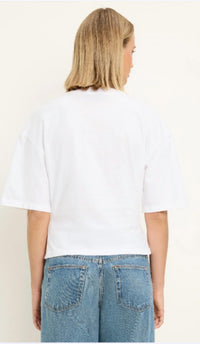 Michael Stars - Zinnia Tokyo Jersey Side Pleated Tee