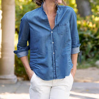 Frank & Eileen - Ruffle Collar Eileen Shirt