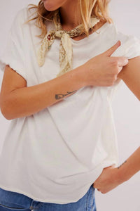 Free People - Nina Crewneck Tee
