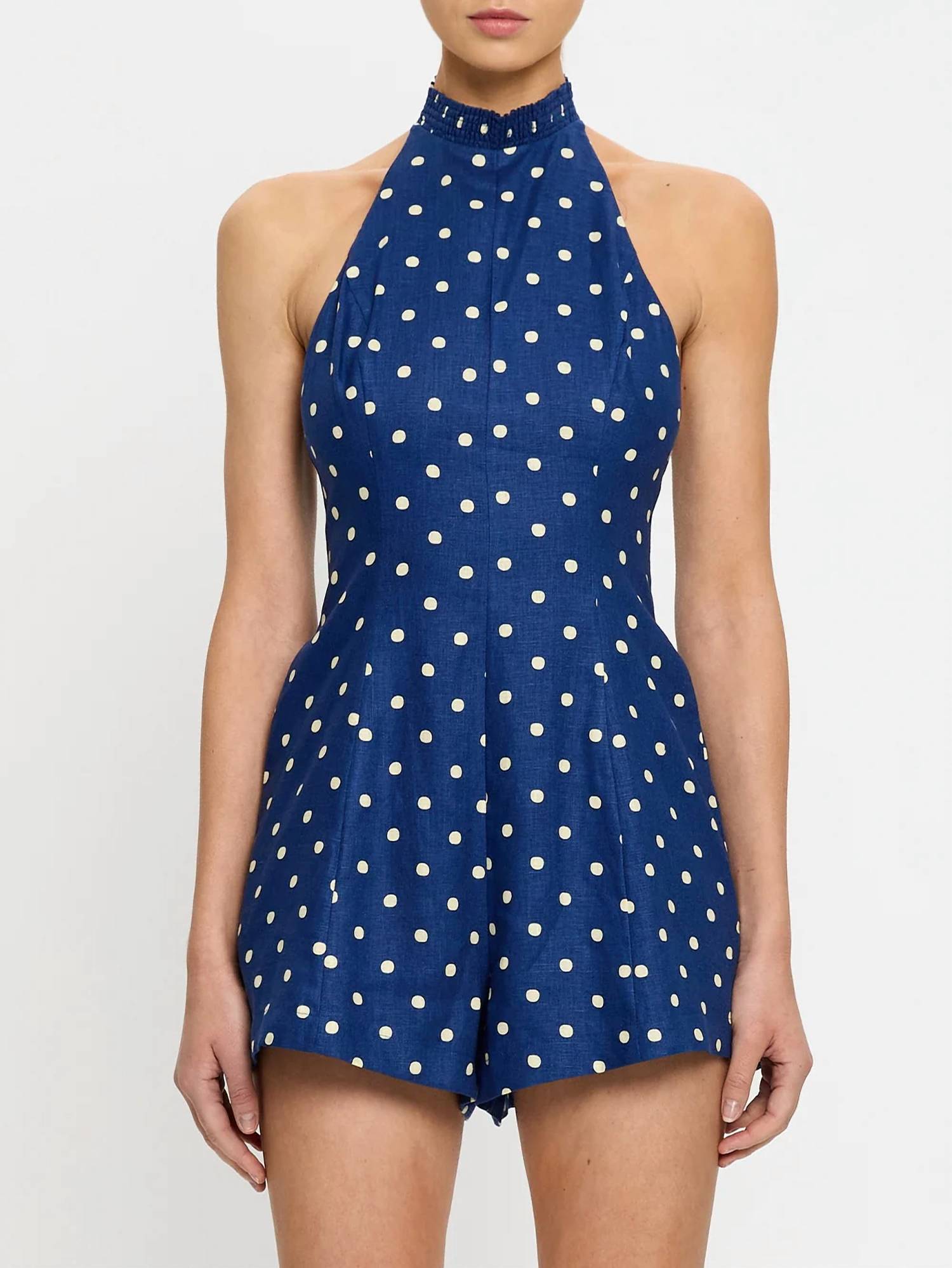 Kivari - Lily Polka Dot Playsuit