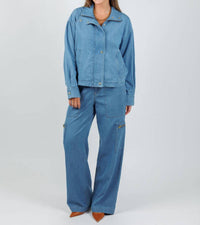 Hinson Wu - Louise Long Sleeve Denim Jacket