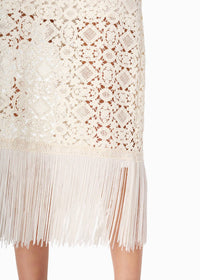 Cami Nyc - Venezia Crochet Midi Skirt