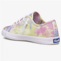 Keds Big Kid's Casual Kickstart Sneakers in tie dye - kids' sneaker - detail view