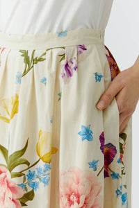 Oui - Floral Skirt