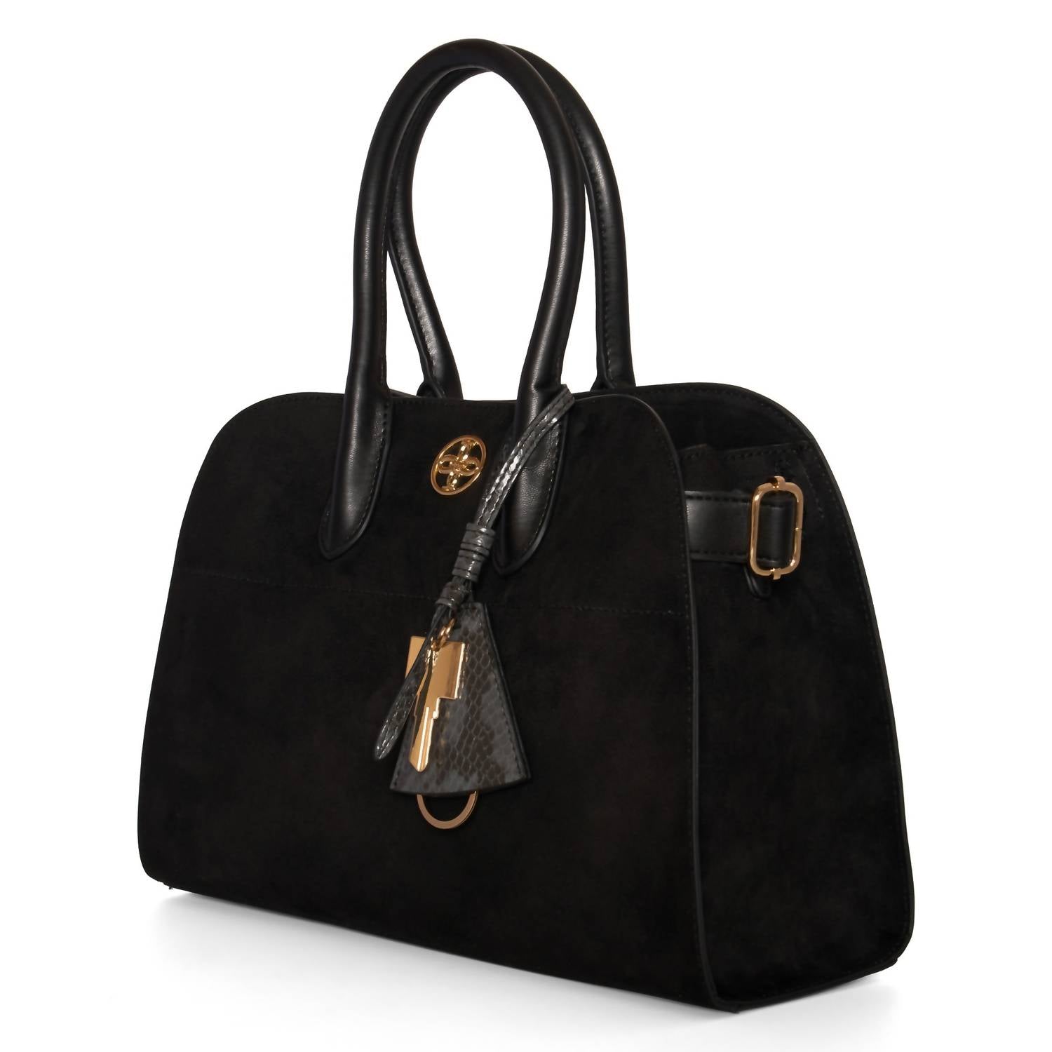 Like Dreams - Women's Aurora Suede Tassel Top Handle Bag