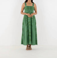 Emily McCarthy Liza Maxi Dress in fairway - women's dress