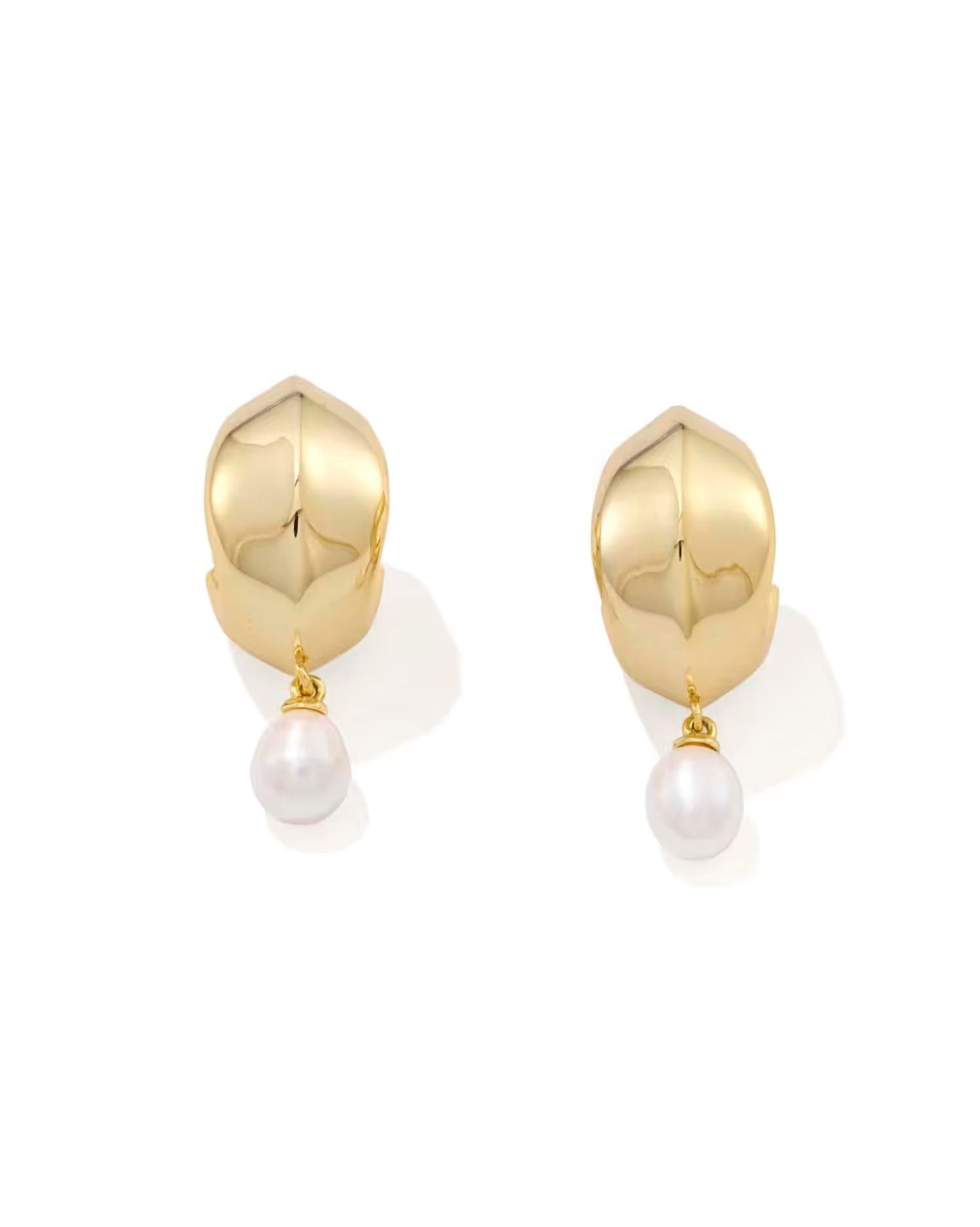 Kendra Scott - Women's Oakland Pearl Huge Earrings