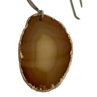 Saint Laurent - Women's Agate Pendant Chain Necklace