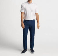 PETER MILLAR Crown Comfort 5 Pocket Pant in navy - men's pants - detail view